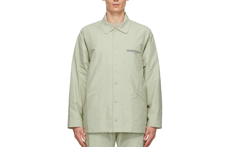 Рубашка Fear of God Essentials FW20 Souvenir Jacket Sage Logo - изображение 1