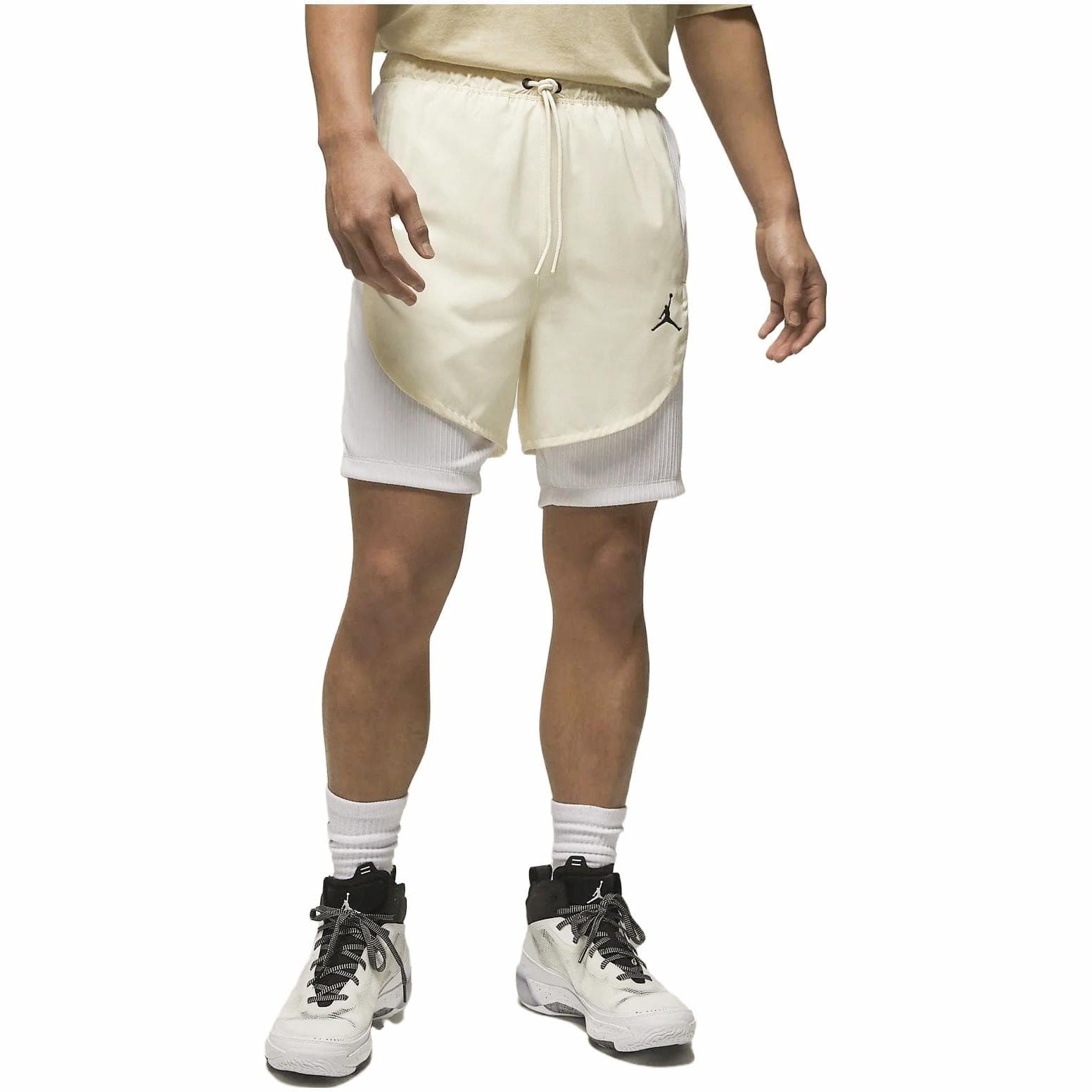 Шорты Jordan High-Waisted Shorts White - изображение 3