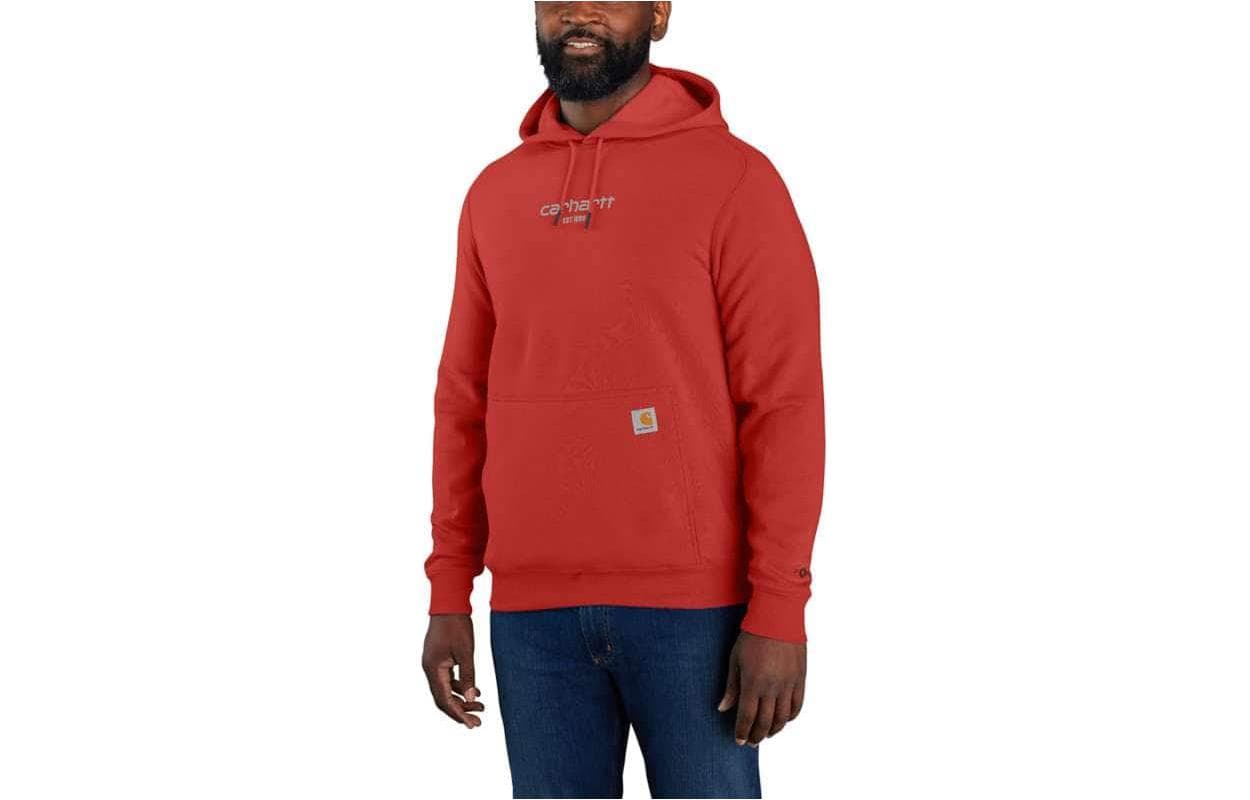 Худи Carhartt 105569 LIGHTWEIGHT LOGO GRAPHIC HOODIE RELAXED FIT - изображение 1