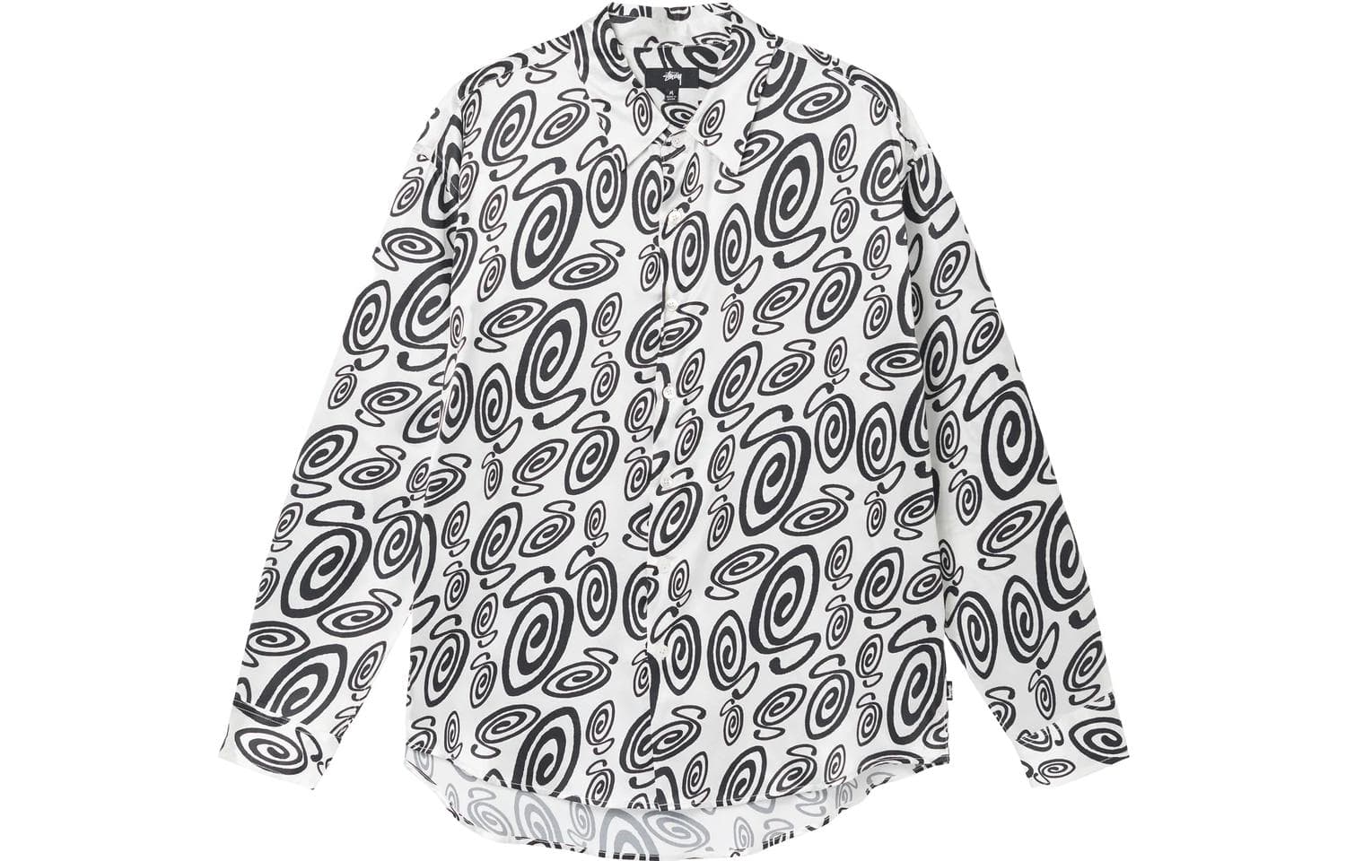 Рубашка Stussy SS22 Swirly S Silk Shirt - изображение 1