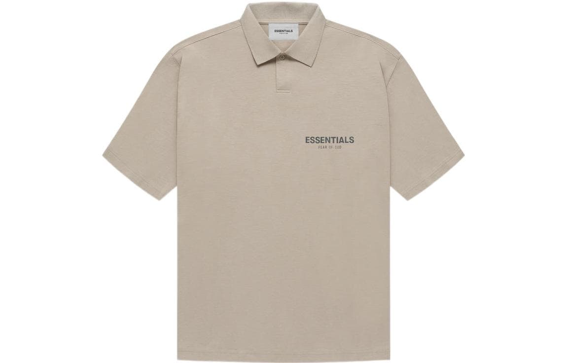 Поло Fear of God Essentials FW21 SS Polo StringTan Logopolo - изображение 1