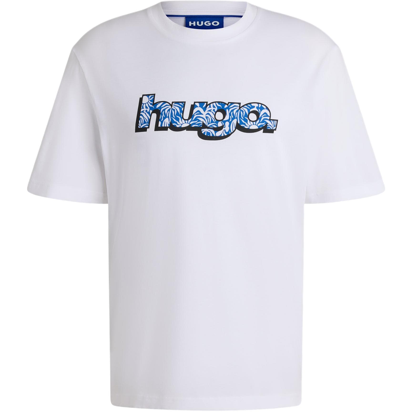 Футболка Hugo Boss Белые Мужские T-рубашки - изображение 1
