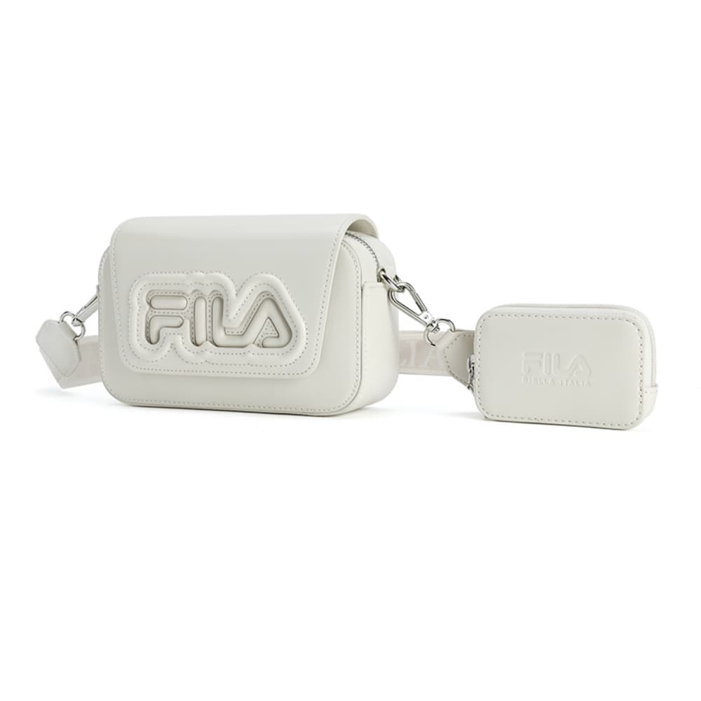 Сумка через плечо fila ПУ (полиуретан) Сумки кросс-боди Обычный (стандартный) Женские Лунный серый - изображение 2