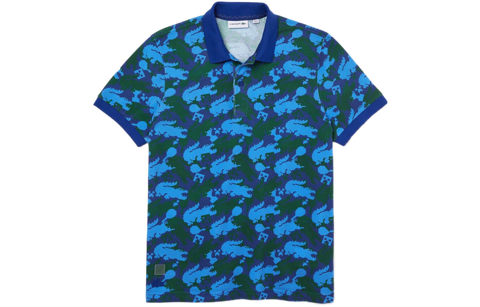 Поло LACOSTE x Minecraft SS22 Polo - изображение 1