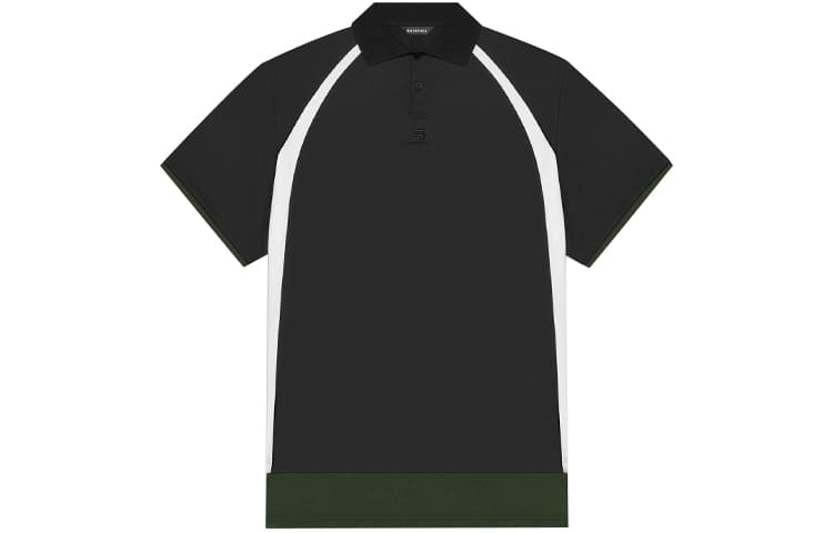 Поло Balenciaga FW21 Black Polo - изображение 1