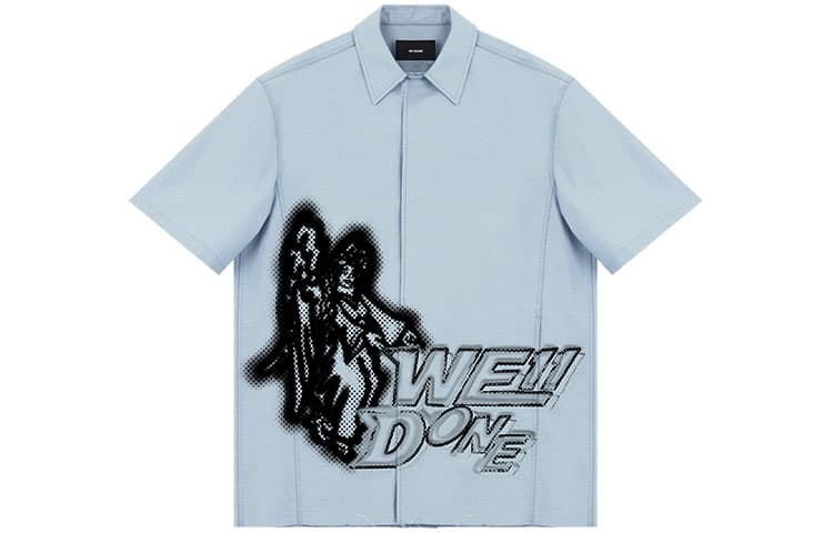 Рубашка WE11DONE SS22 Logo - изображение 1