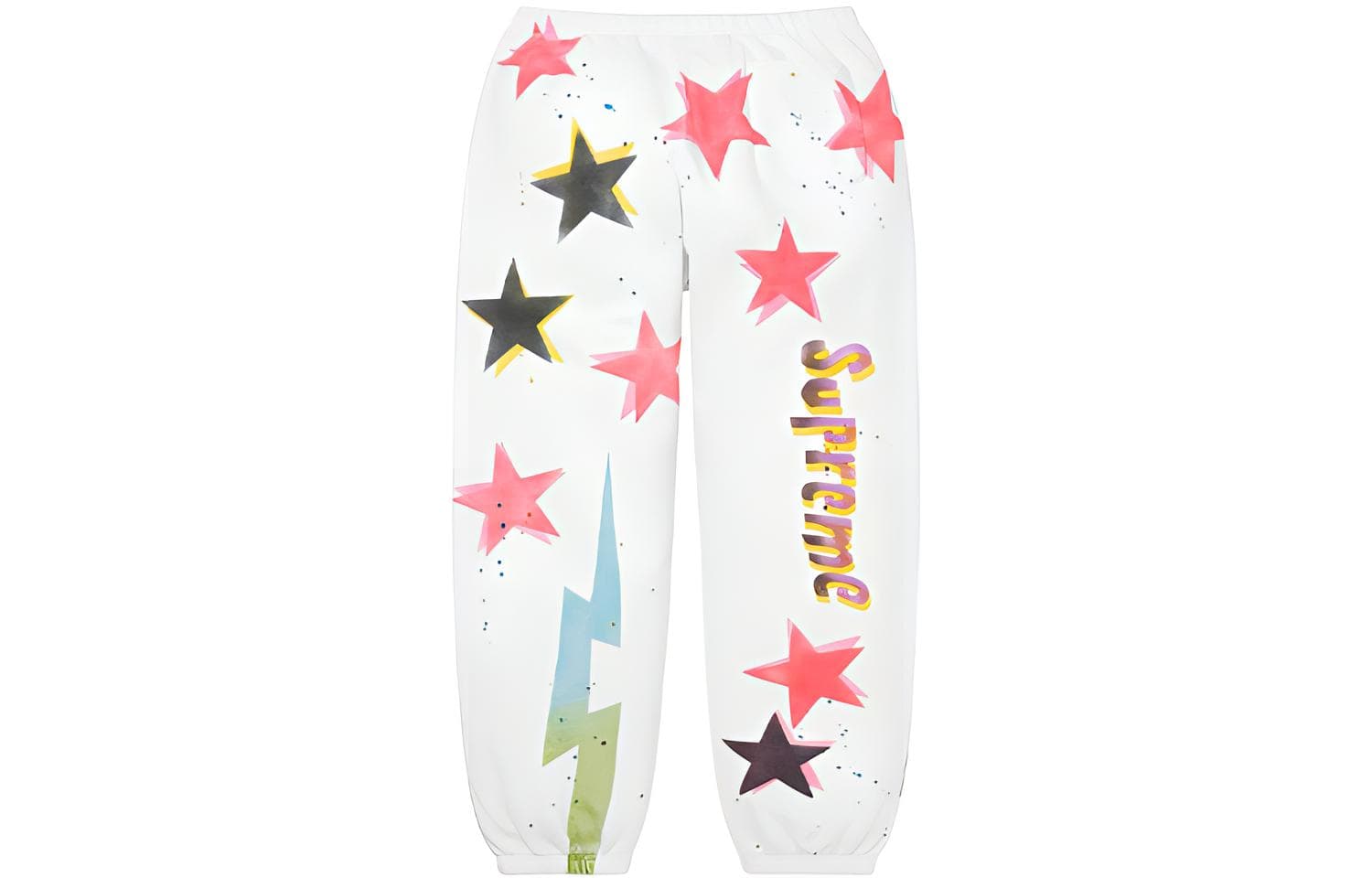 Штаны Supreme SS21 Week1 Gonz Stars Sweatpant - изображение 2