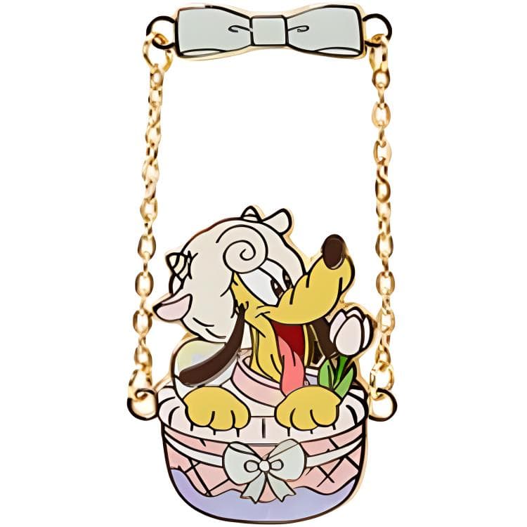 Фигурка Disney x DISNEYLAND 2025 Весна Линабелл Микки Маус Гуфи Значок Декоративный элемент Шанхай Дисней Слепые коробки - изображение 6