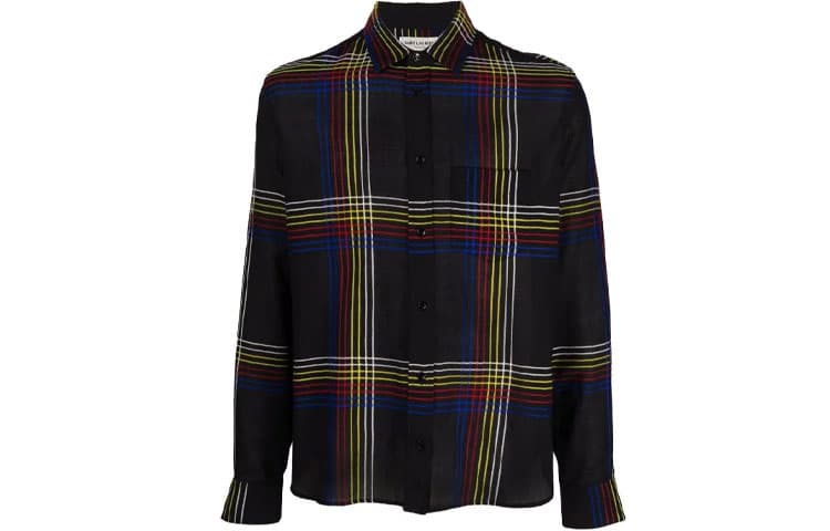 Рубашка SAINT LAURENT FW21 - изображение 1