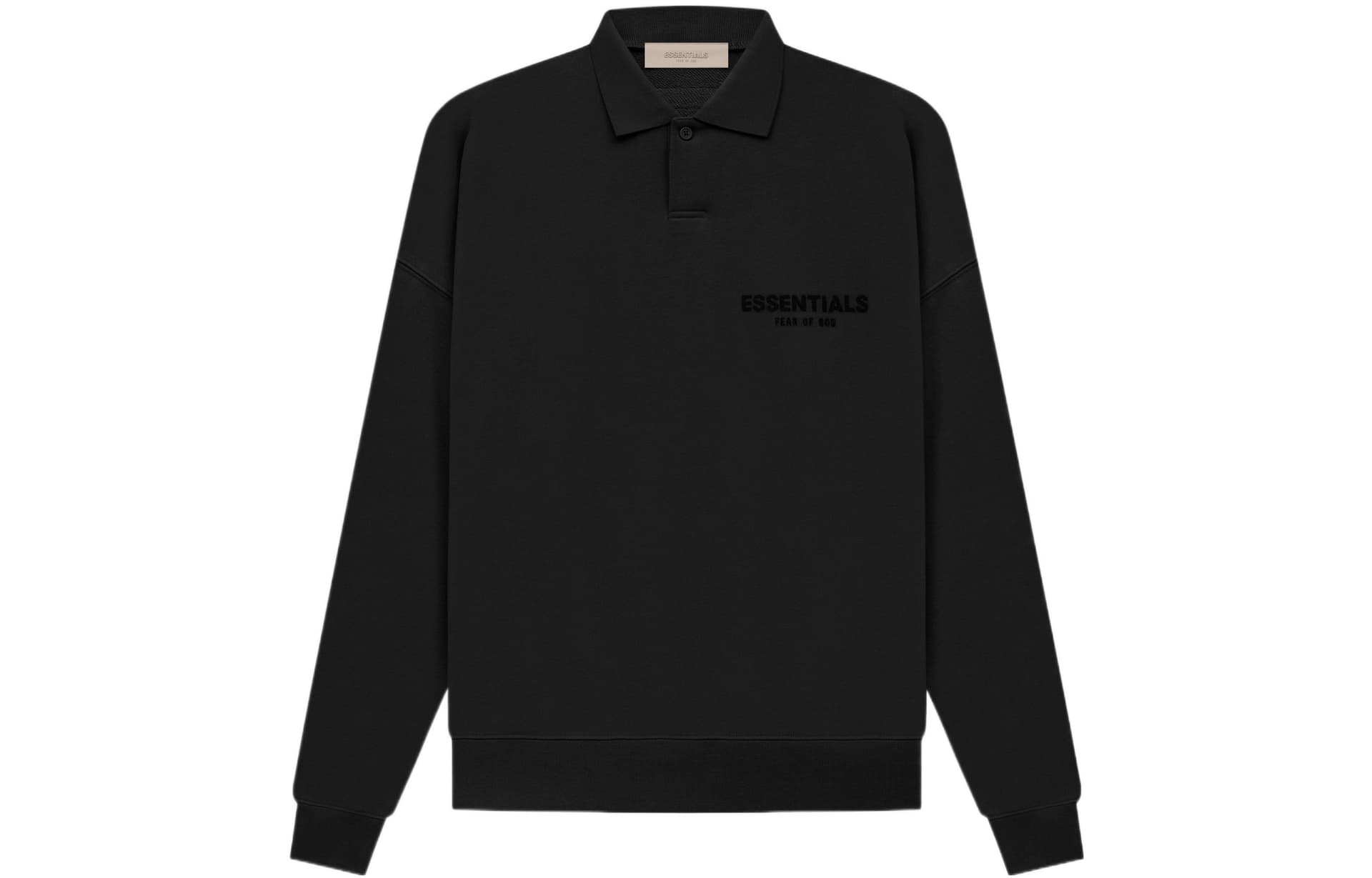 Поло Fear of God Essentials SS22 Ls Polo Stretch Limo LogoPolo - изображение 1
