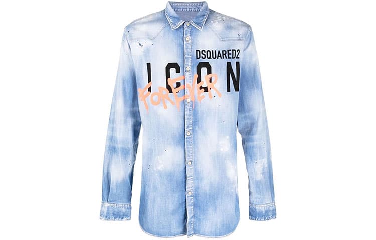 Рубашка DSQUARED 2 SS22 Logo - изображение 1