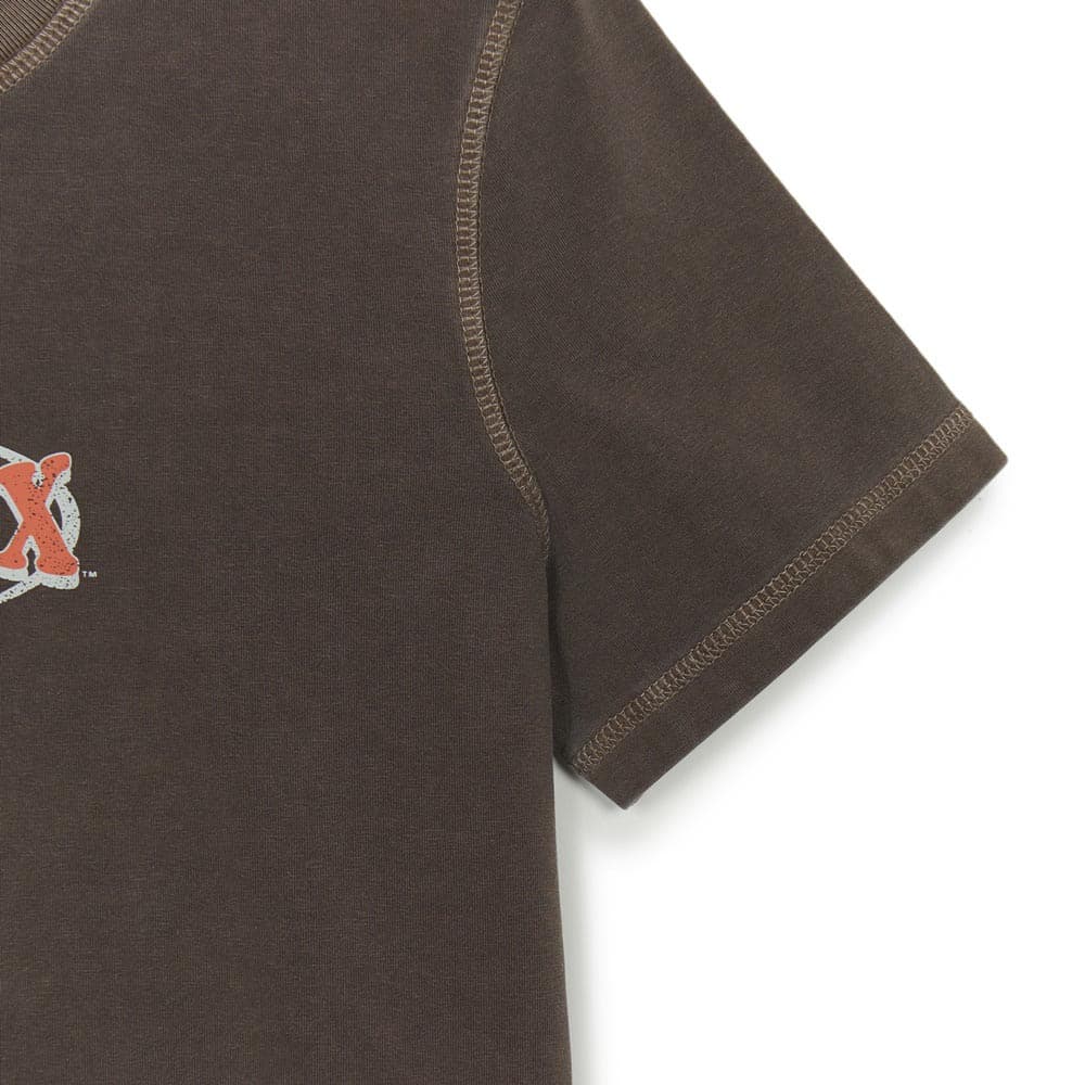 Футболка MLB Preppy Style Collection Boston Red Sox T-Shirt Женская Светло-Коричневая - изображение 3