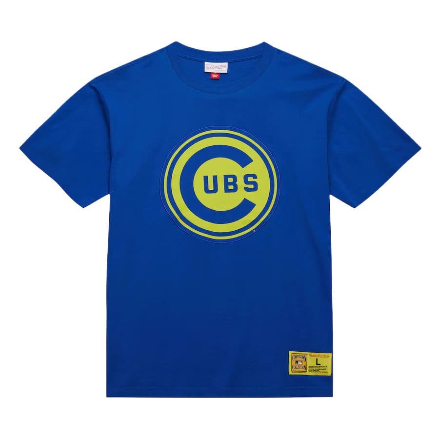 Футболка Mitchell Ness x MLB Cubs PLEASURES Neon Nights Premium T - изображение 1