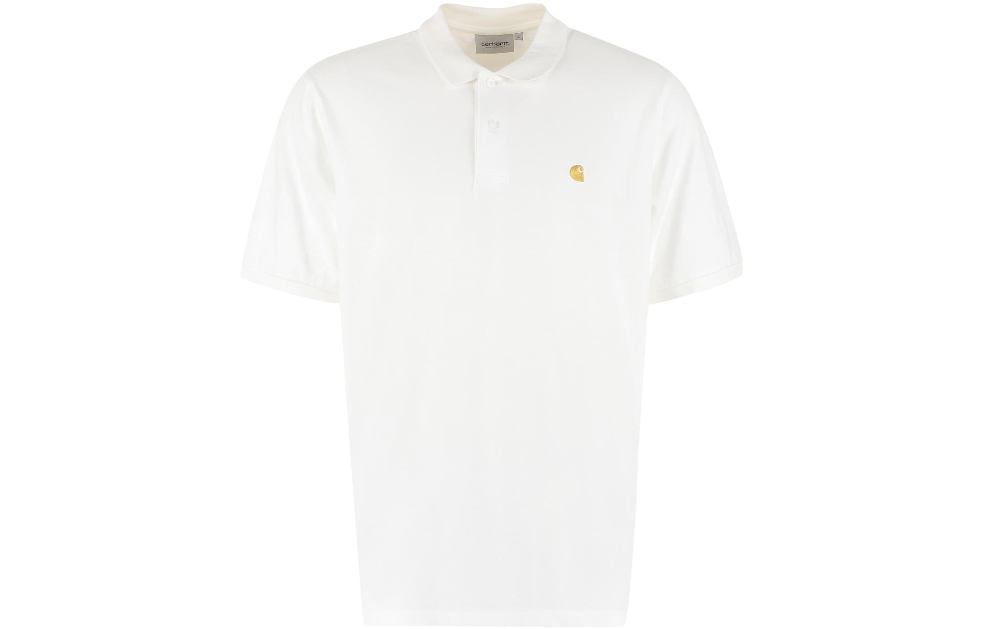 Поло Carhartt WIP SS22 Chase Pique Polo Chase Logo LogoPolo - изображение 1