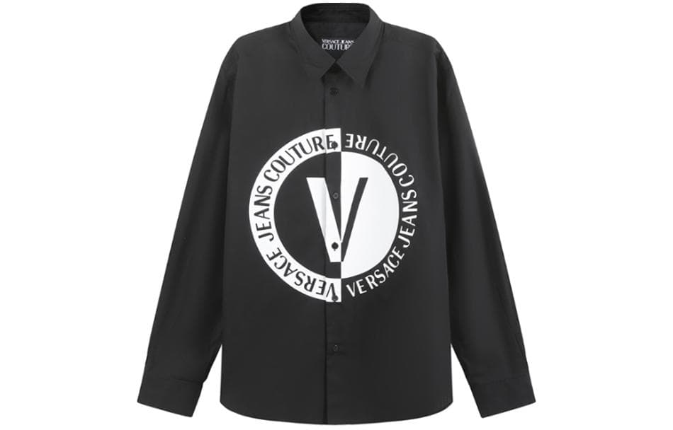 Рубашка VERSACE JEANS COUTURE FW23 Logo - изображение 1