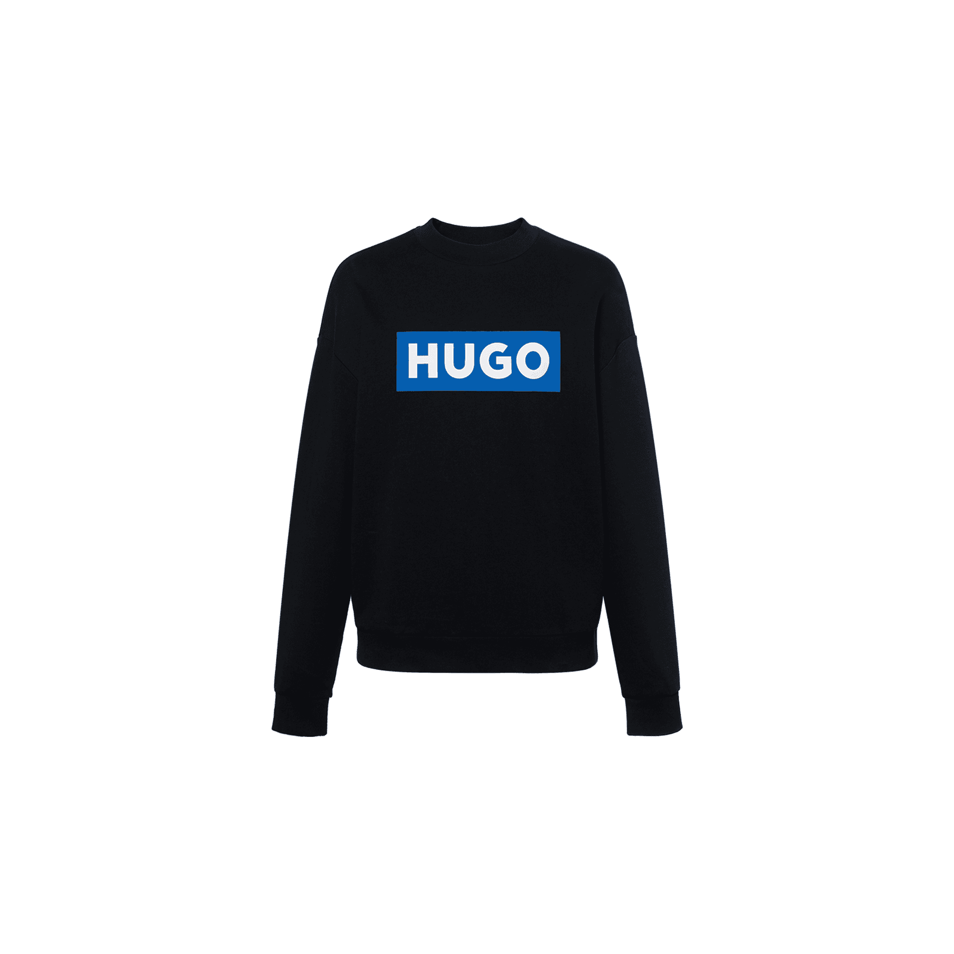 Кофта HUGO BOSS Cotton-Terry Sweatshirt With Logo Print - изображение 1