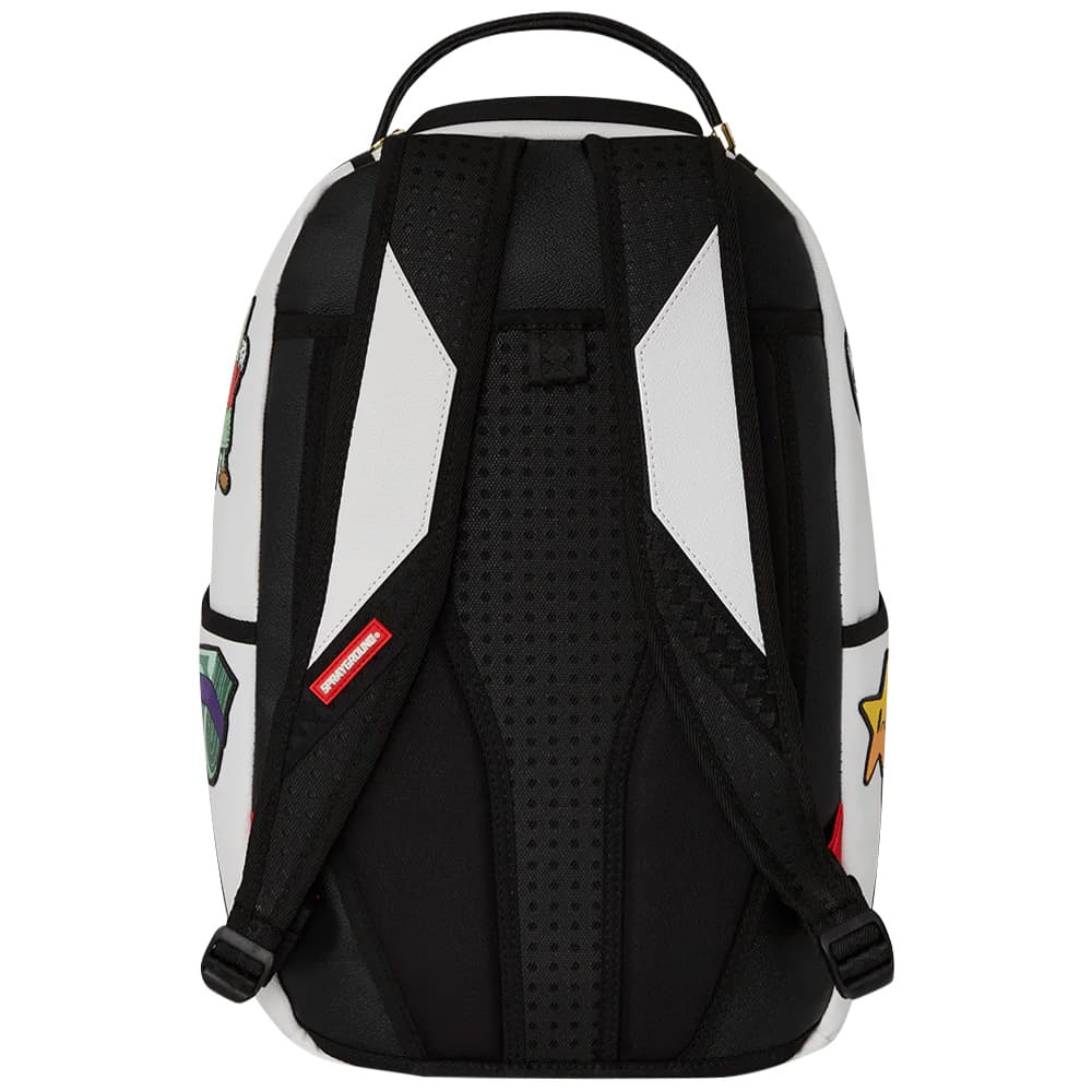 Рюкзак SPRAYGROUND ПВХ Рюкзак Стандартный (Стандартный) Унисекс Натуральный Белый - изображение 5