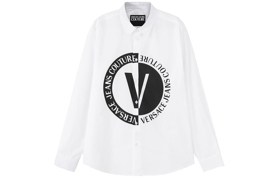 Рубашка VERSACE JEANS COUTURE FW23 Logo - изображение 1