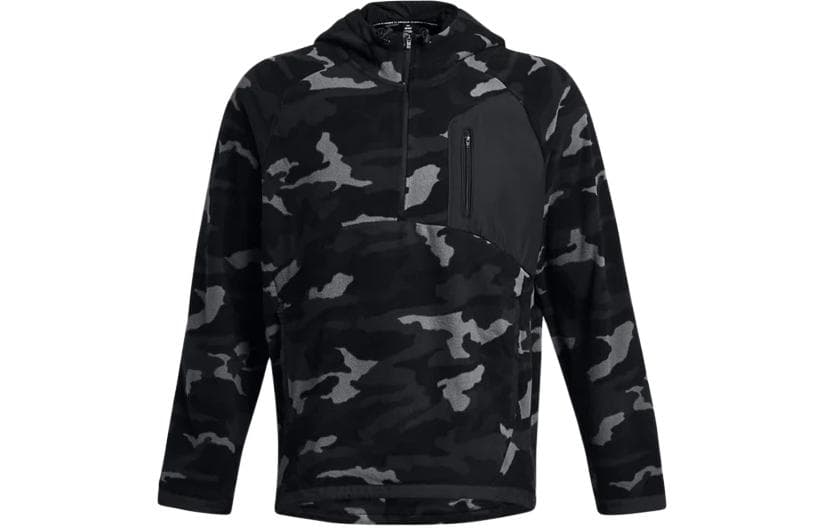 Худи Under Armour Microfleece Принт Толстовка Мужской Черный - изображение 1