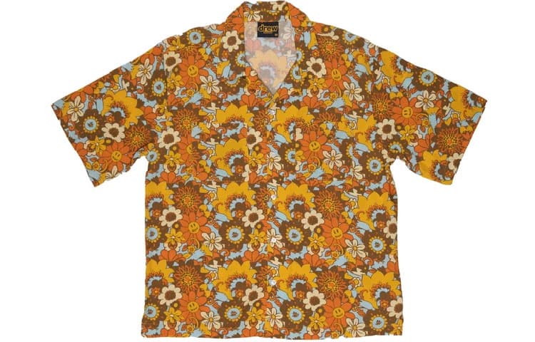 Рубашка Drew House FW21 Rayon Camp Ss Shirt Vintage Floral - изображение 1