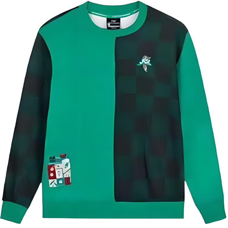 Худи 361° Sports Life Collection Толстовка Мужское Темно-аква-зеленый - изображение 1