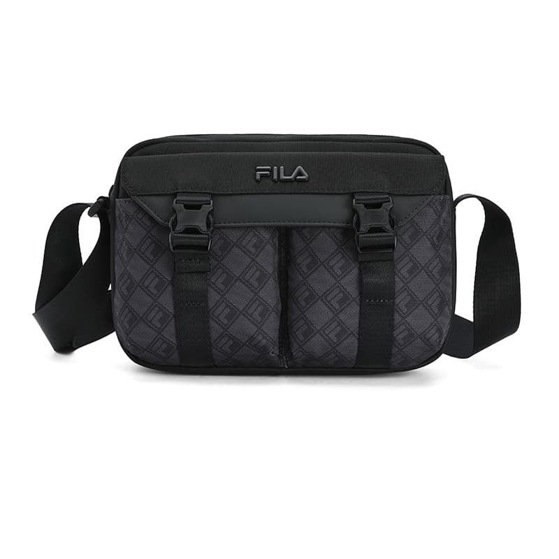 Сумка через плечо fila Ткань Сумки кросс-боди Обычный (стандартный) Мужской Глубокий черный - изображение 1