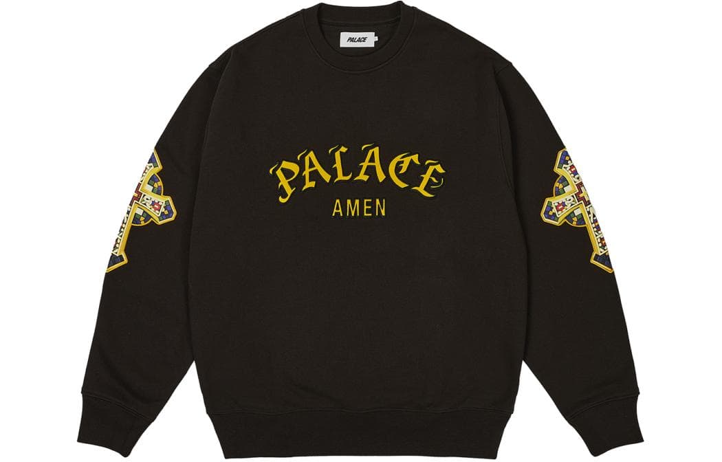 Худи PALACE SS24 SAINTS CREW - изображение 1