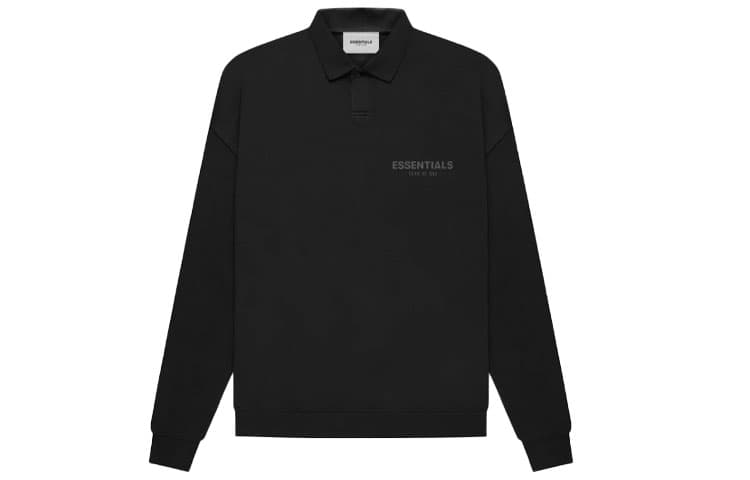 Поло Fear of God Essentials FW21 Ls Polo Stretch Limo Logopolo - изображение 1