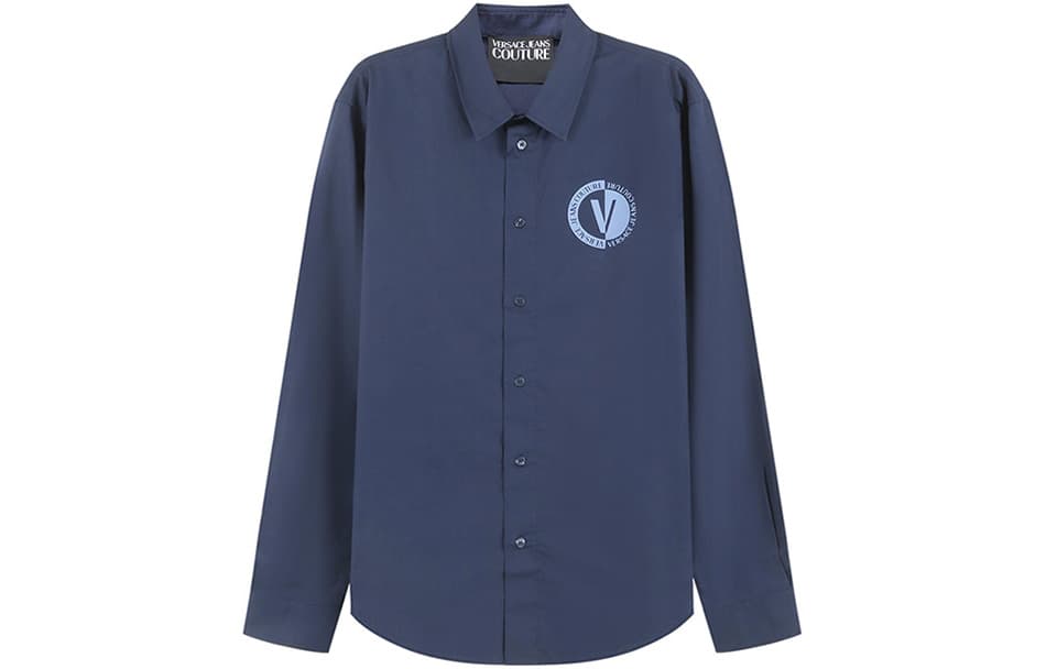 Рубашка VERSACE JEANS COUTURE FW23 Logo - изображение 1