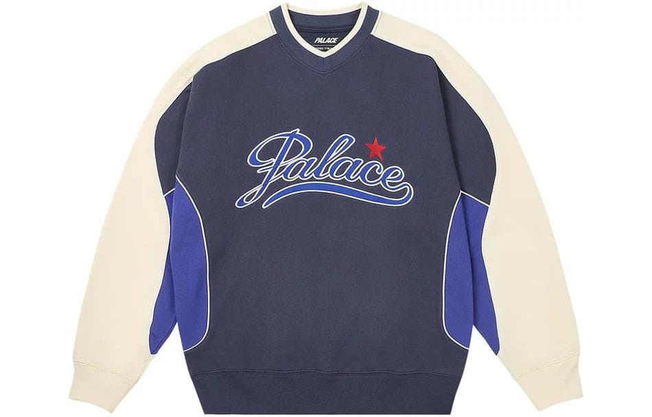 Худи PALACE SS24 Star Script Crew - изображение 1