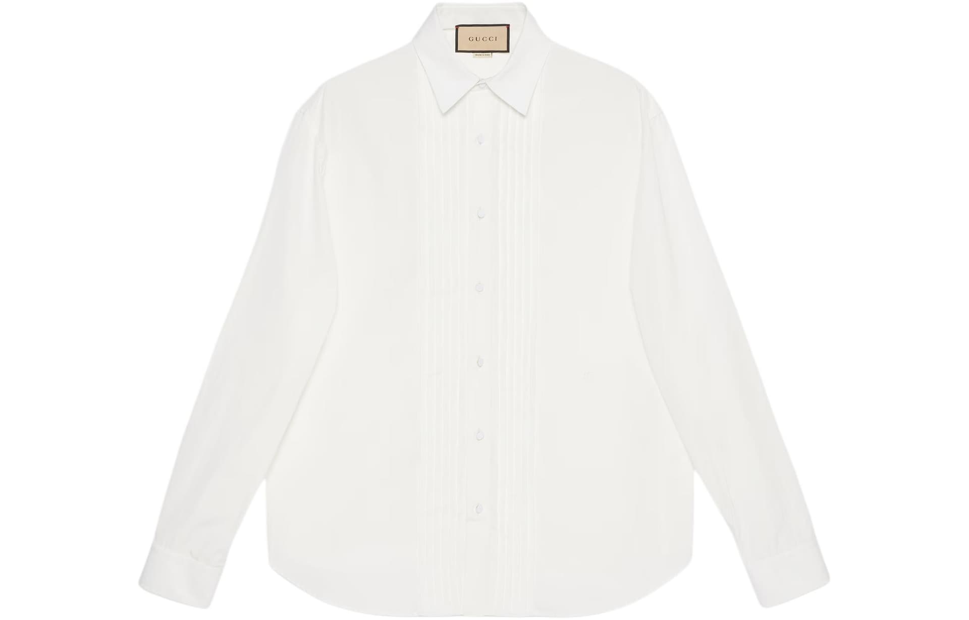 Рубашка GUCCI Cotton Poplin Evening Shirt - изображение 1