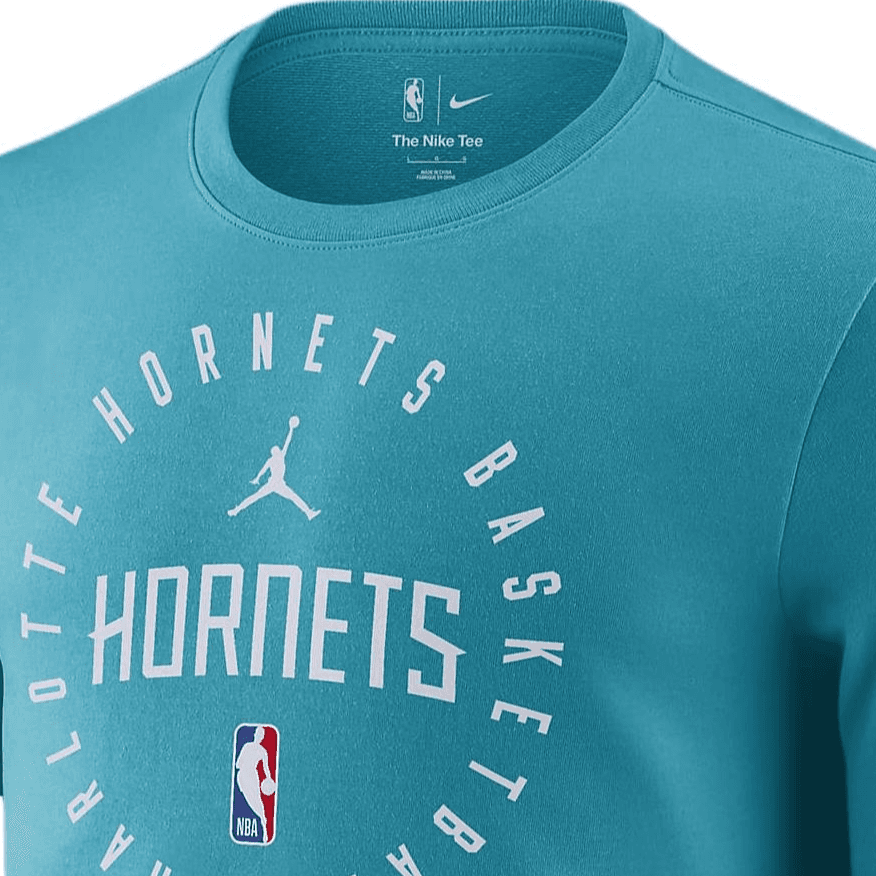 Футболка Jordan All-Star Dri-FIT NBA Charlotte Hornets Фанатская версия мужская футболка с коротким рукавом Rapid Blue - изображение 3