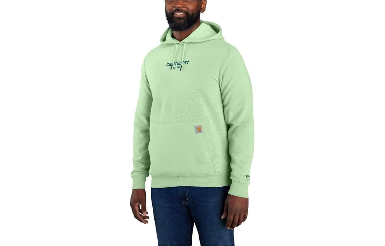 Худи Carhartt 105569 LIGHTWEIGHT LOGO GRAPHIC HOODIE RELAXED FIT - изображение 2