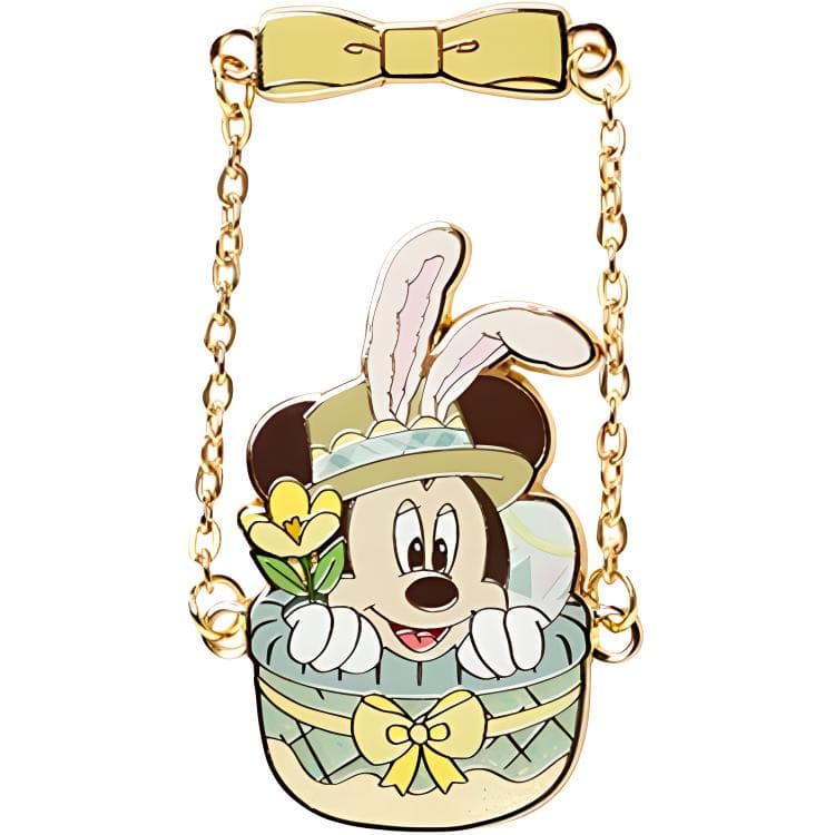 Фигурка Disney x DISNEYLAND 2025 Весна Линабелл Микки Маус Гуфи Значок Декоративный элемент Шанхай Дисней Слепые коробки - изображение 4