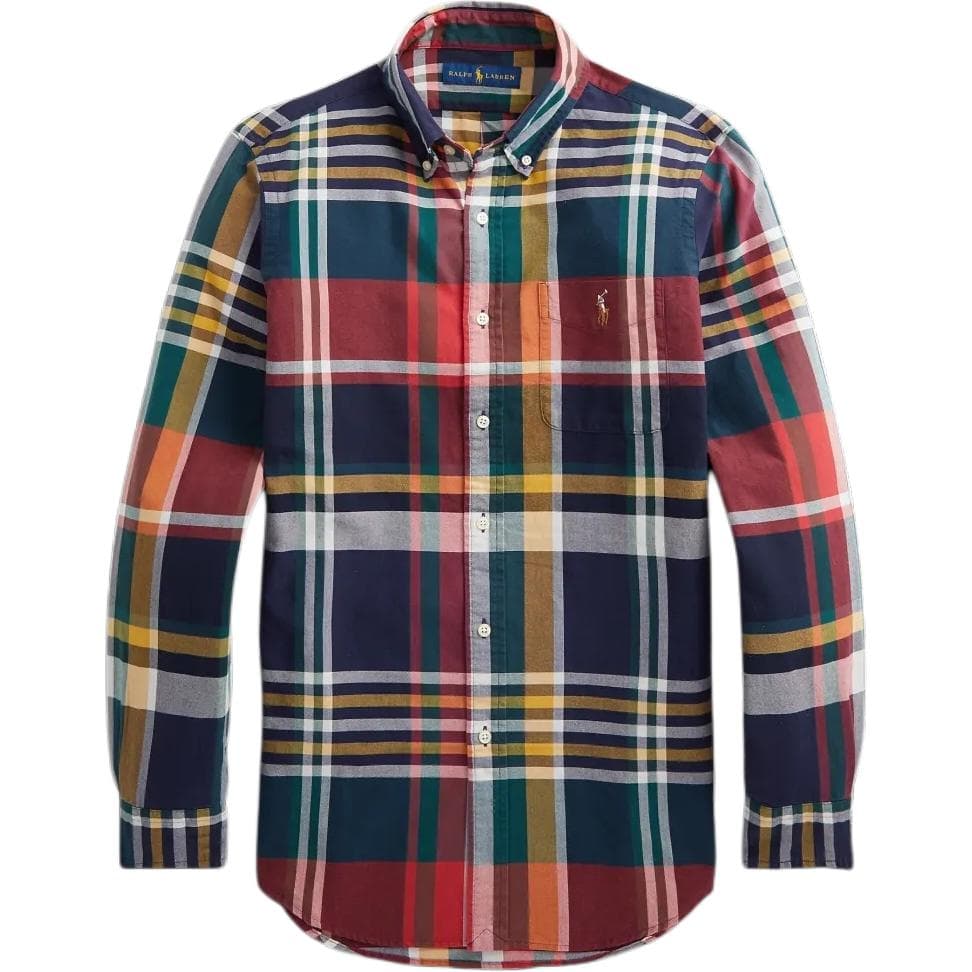 Рубашка Polo Ralph Lauren SS23 Рубашка Мужская Многоцветная - изображение 1