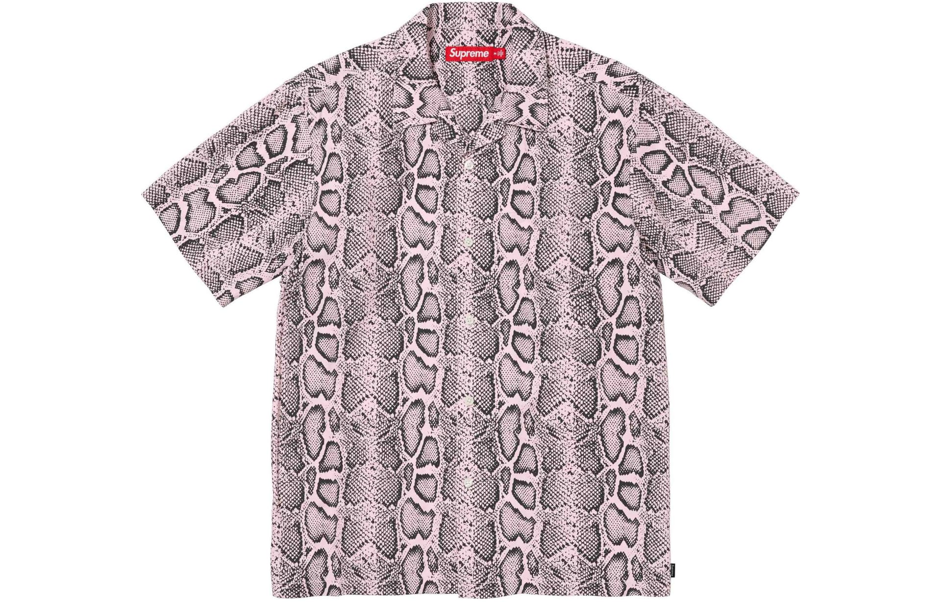 Рубашка Supreme SS24 WEEK6 SNAKE SS SHIRT - изображение 3
