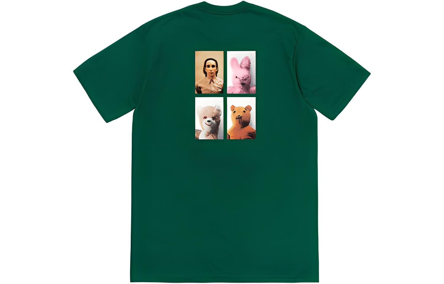 Футболка Supreme FW18 Mike Kelley AhhYouth! Tee Dark Green - изображение 2