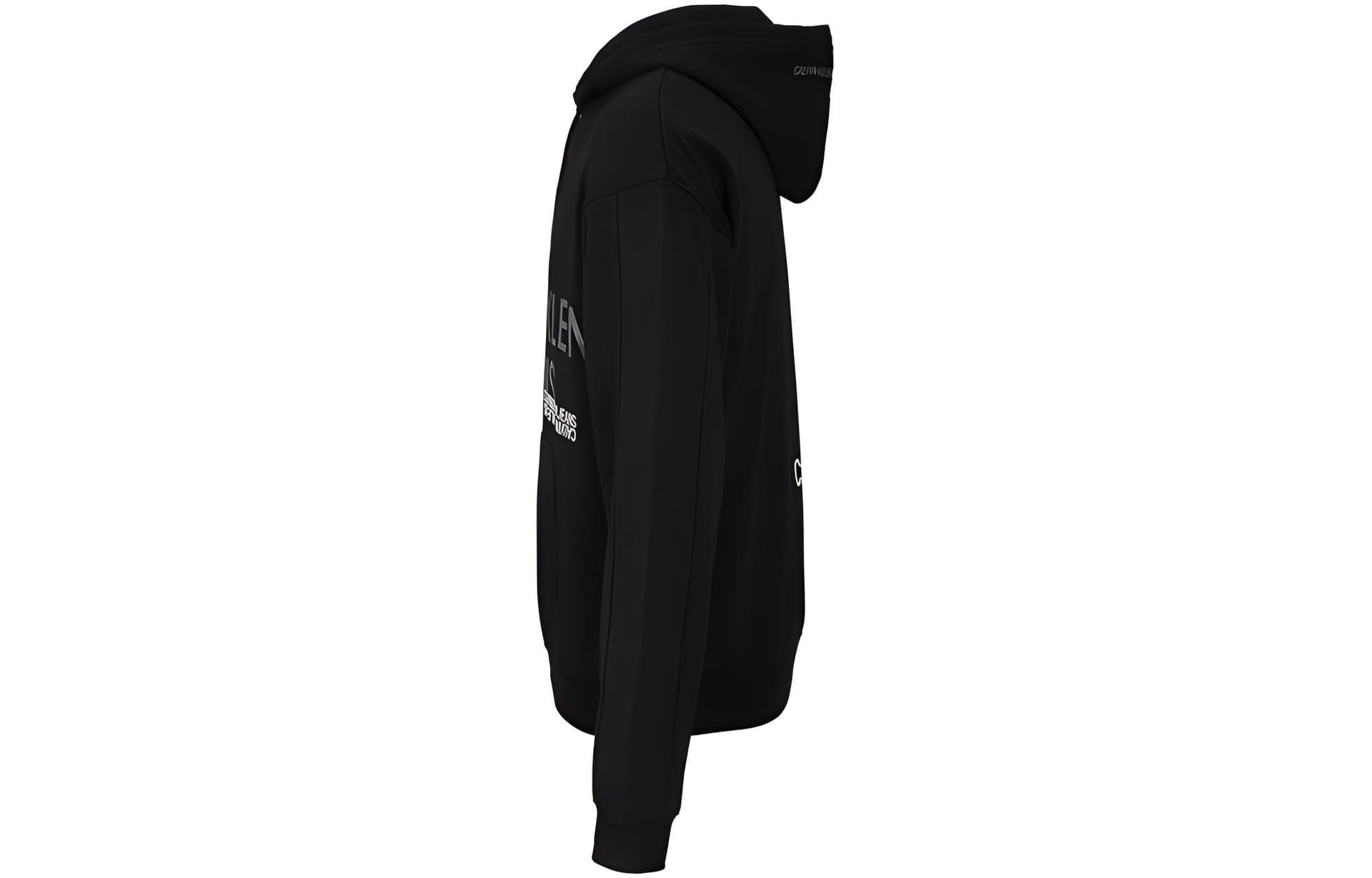 Худи Calvin Klein Logo Hoodie Black - изображение 3