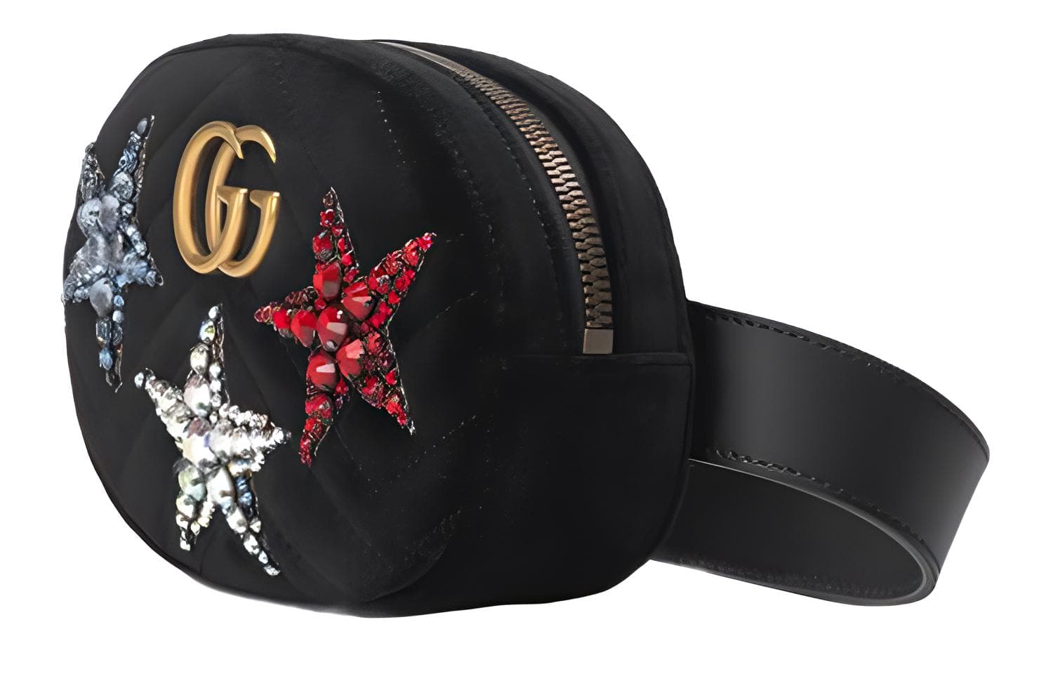 Поясная сумка Gucci GG Marmont Velvet Belt Bag - изображение 2