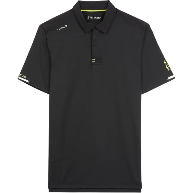 Поло DECATHLON 500 Collection Мужское Поло Черное - изображение 1