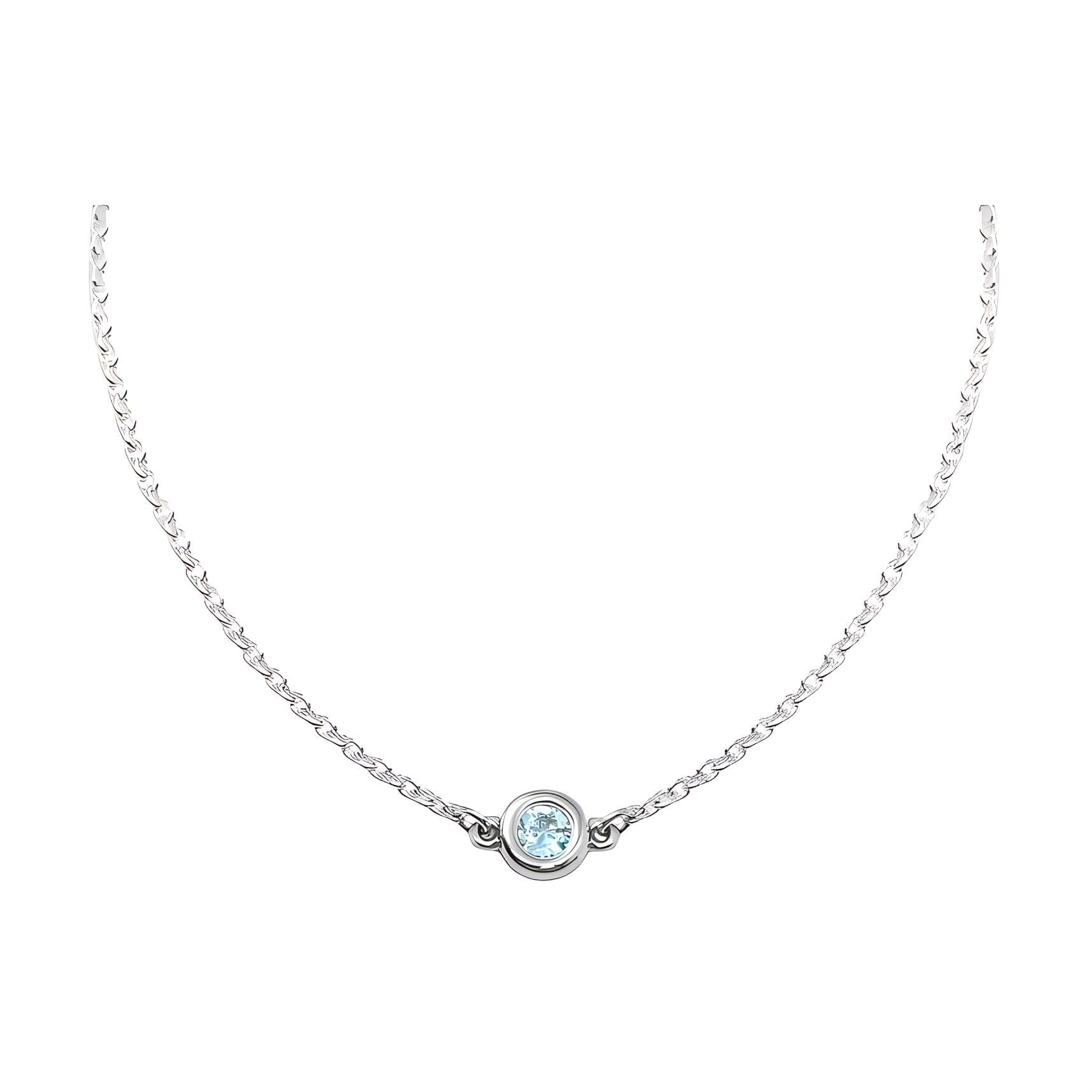 Браслет Tiffany & Co. Elsa Peretti Silver Aquamarine Bracelet - изображение 3