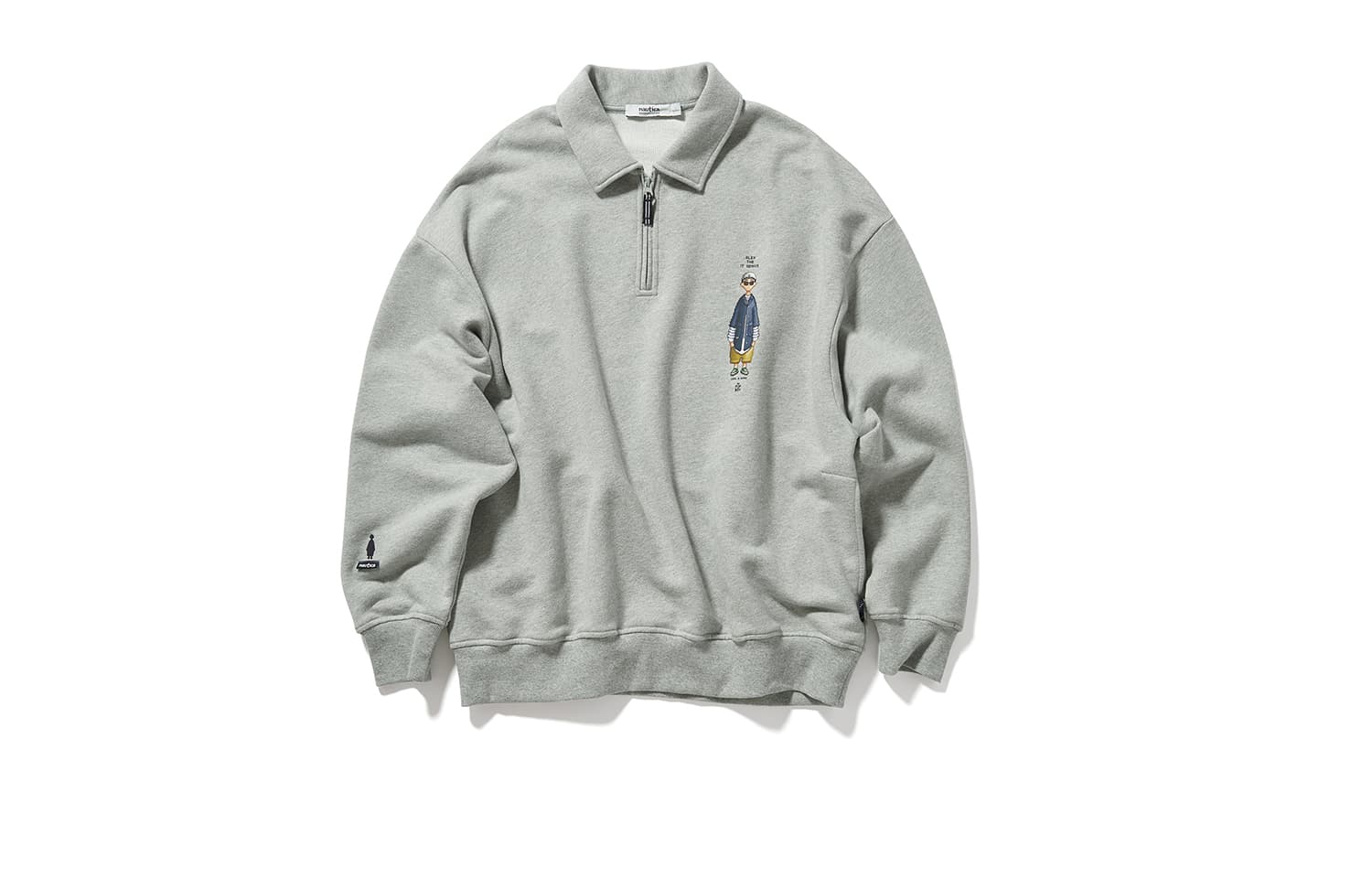 Худи nautica white sail x POPBOY FW23 Logo - изображение 1