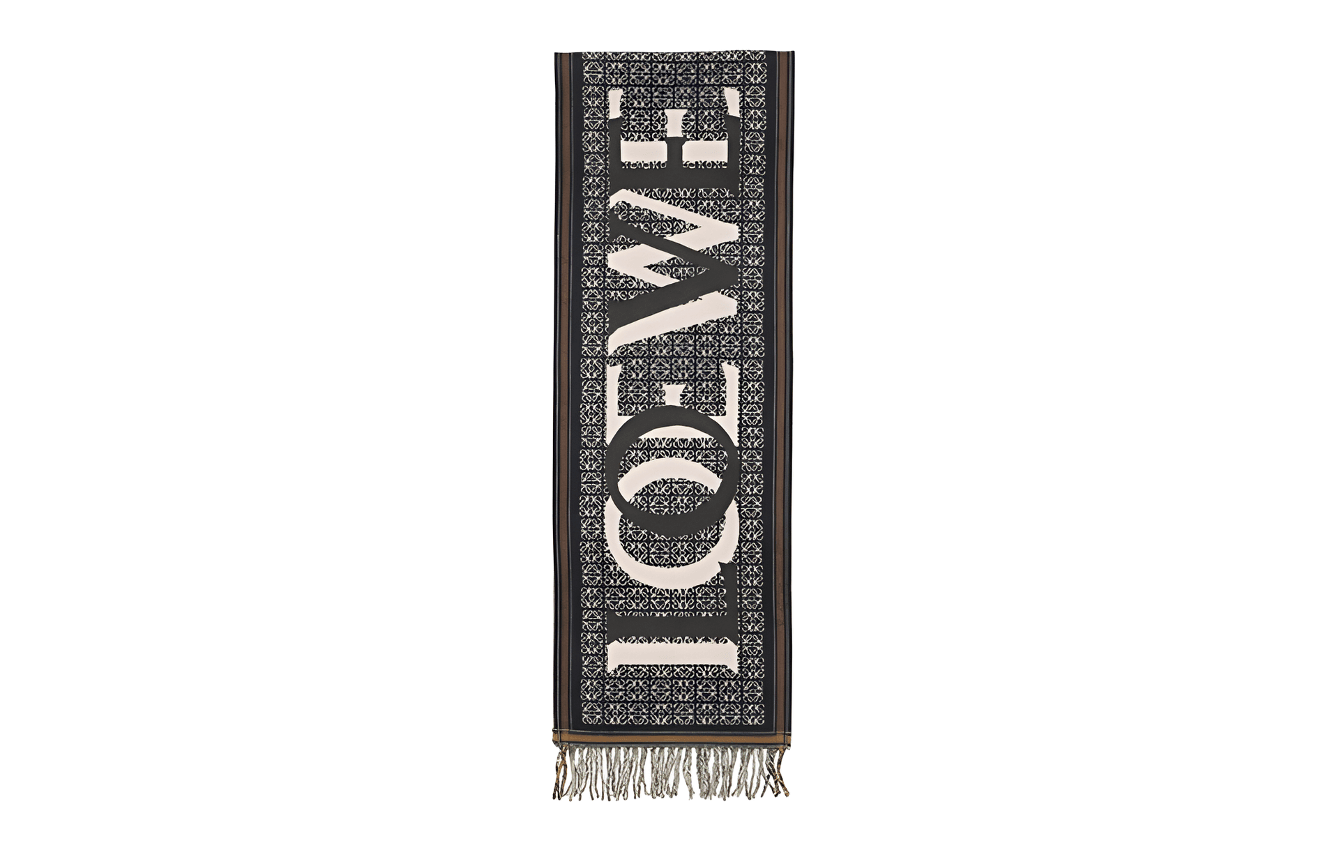 Шарф LOEWE Scarf Blue - изображение 3