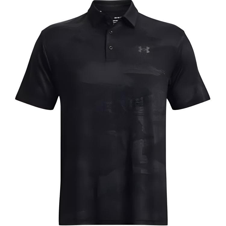 Поло Under Armour Playoff 2,0 Мужская черная поло - изображение 1
