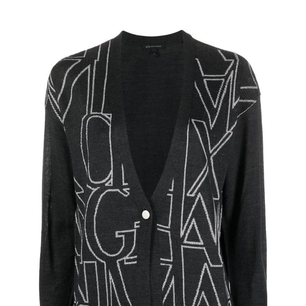 Кофта ARMANI EXCHANGE Черный Женский Трикотаж - изображение 4