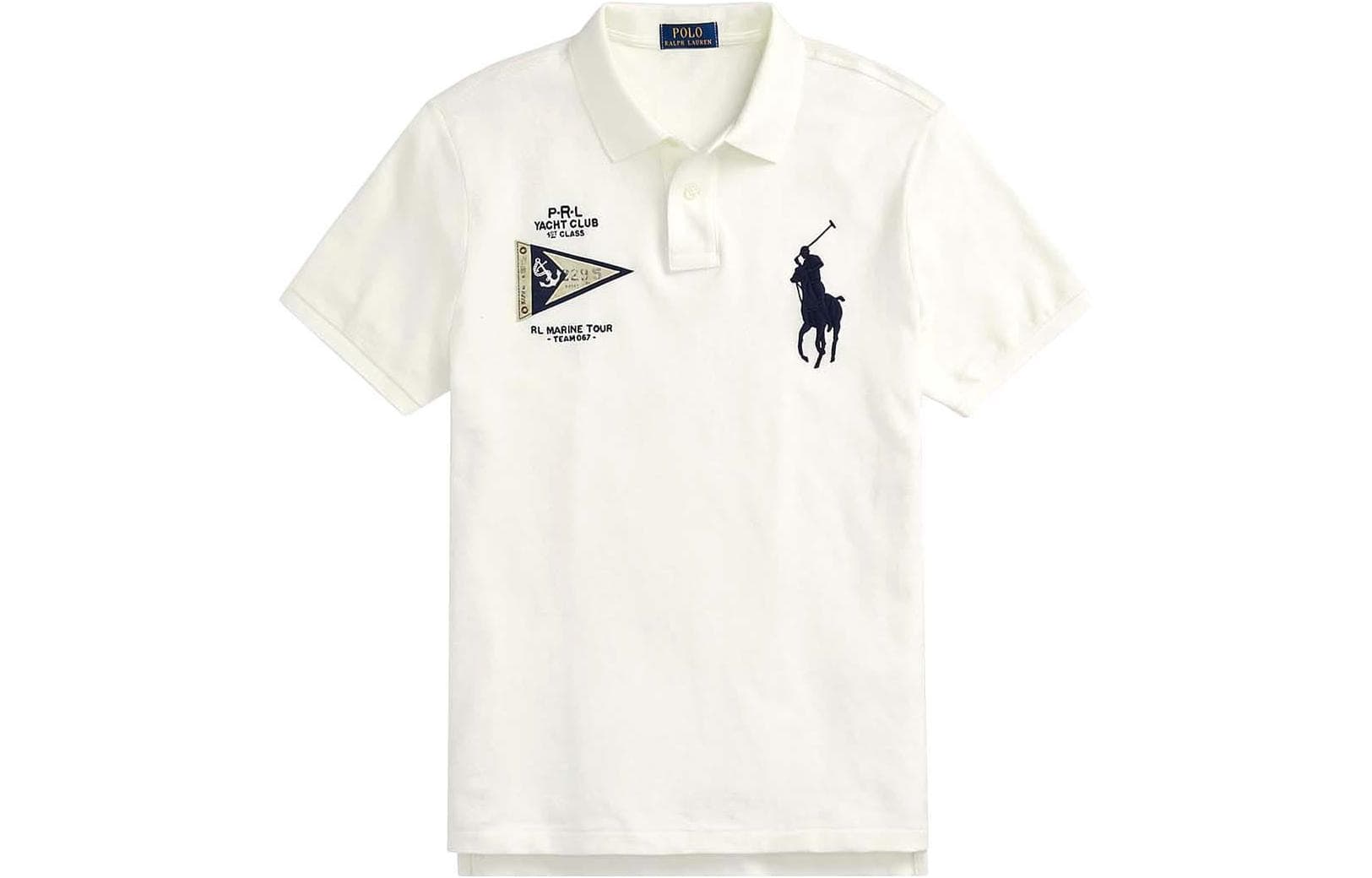 Поло Polo Ralph Lauren Big Pony FW23 Поло Смешанная Доставка Мужской Белый - изображение 1