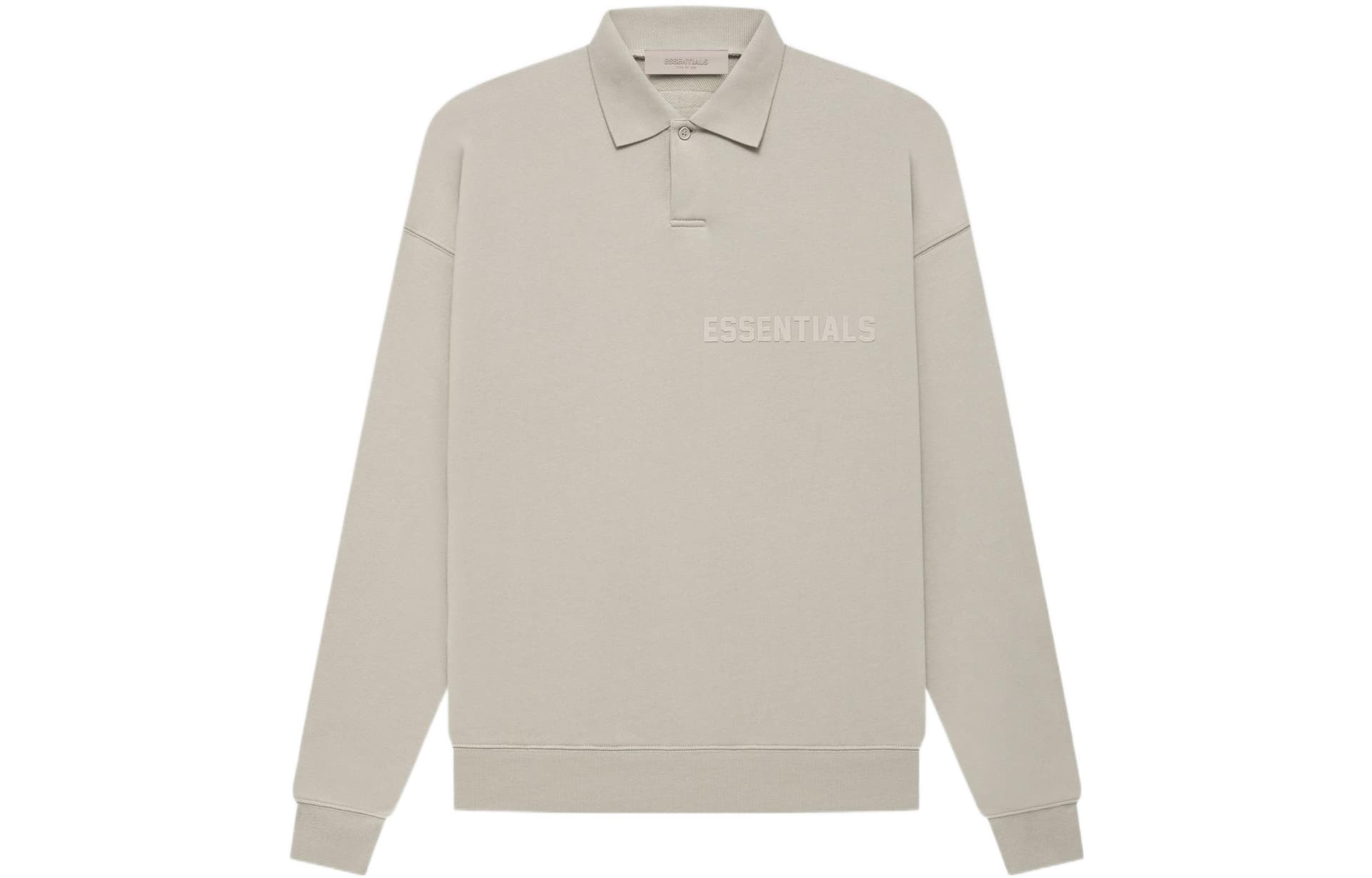 Поло Fear of God Essentials FW22 LS Polo Smoke Polo - изображение 1