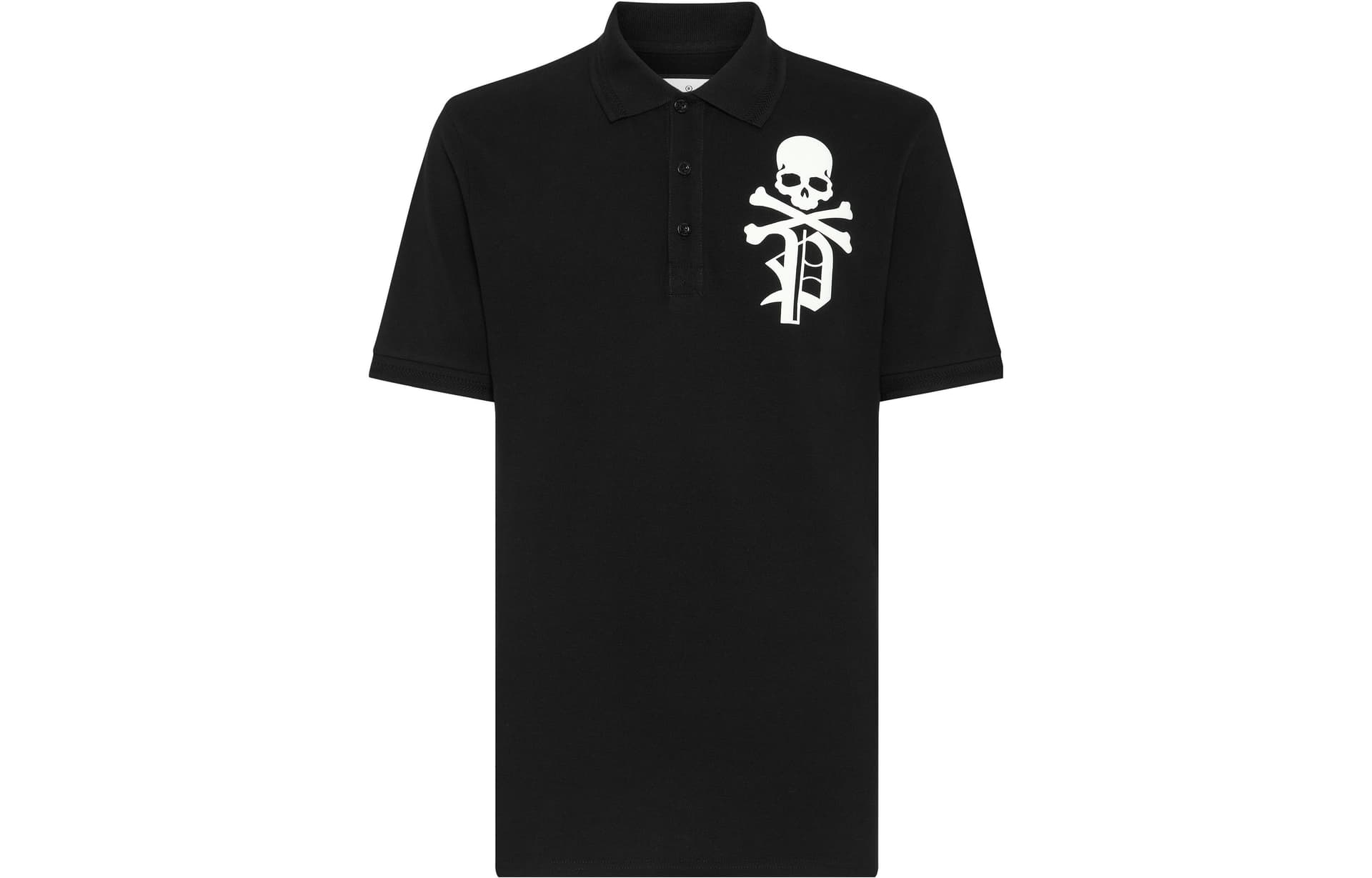 Поло PHILIPP PLEIN Slim Fit Polo Shirt SkullBones Polo - изображение 1
