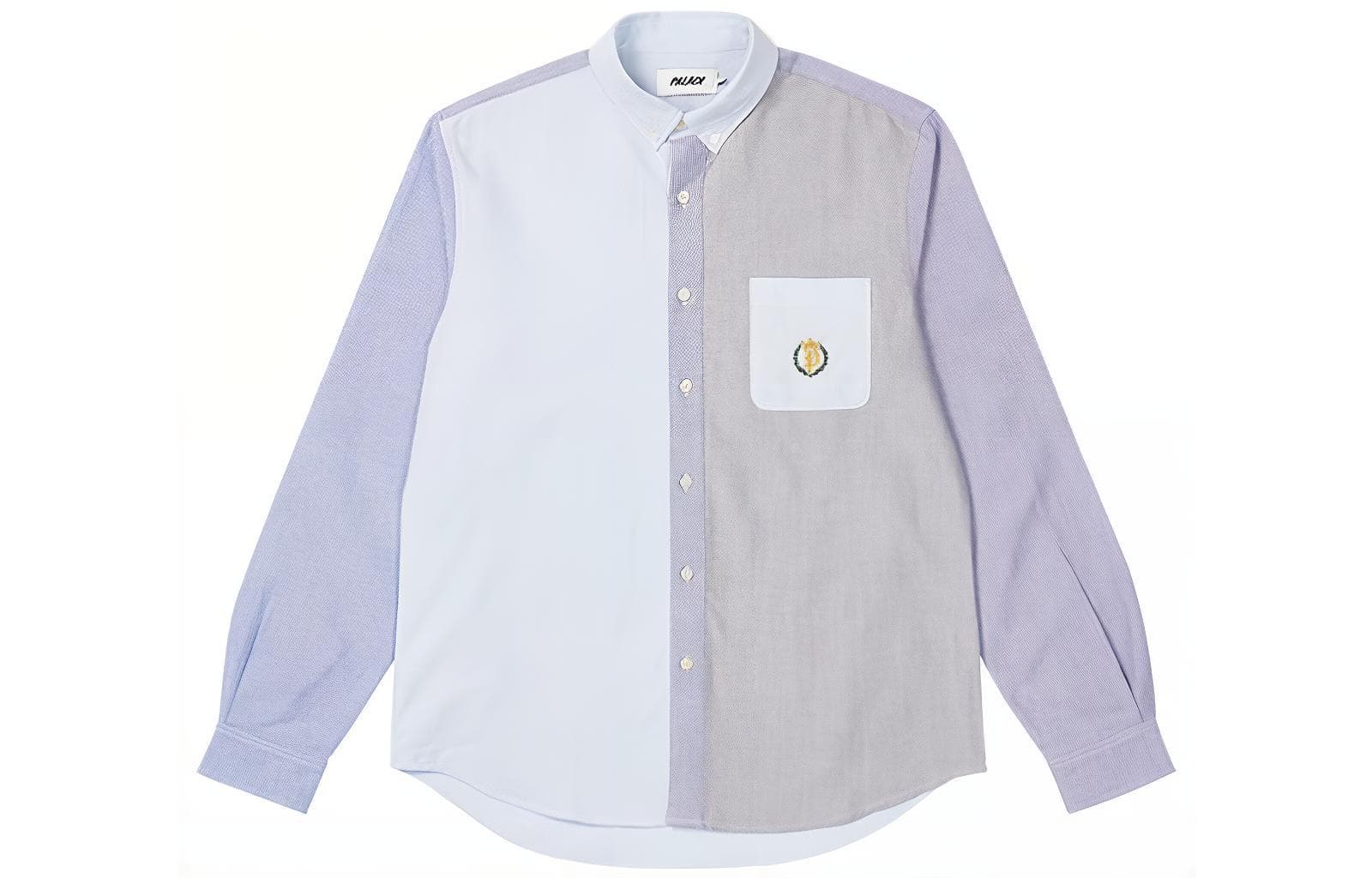 Рубашка PALACE FW22 Mixed Oxford Shirt - изображение 1