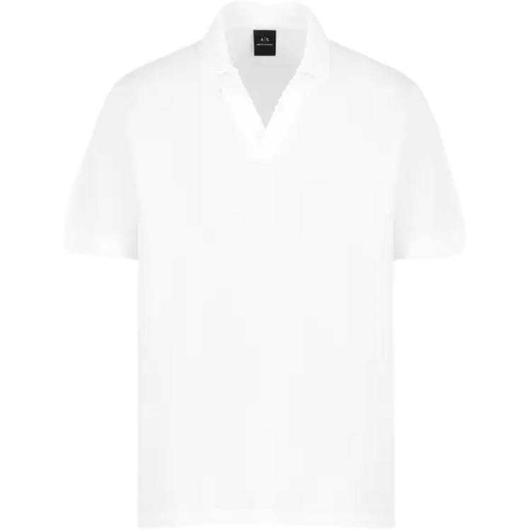 Поло ARMANI EXCHANGE SS25 Поло Мужской Экрю - изображение 1